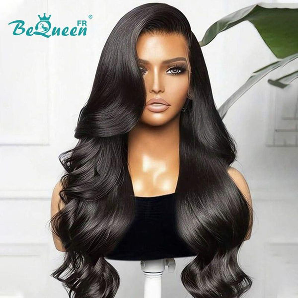 BeQueen "Dania" Peruca de Onda Longa Corpo com Franja Frontal Pequeno Prémio FOU