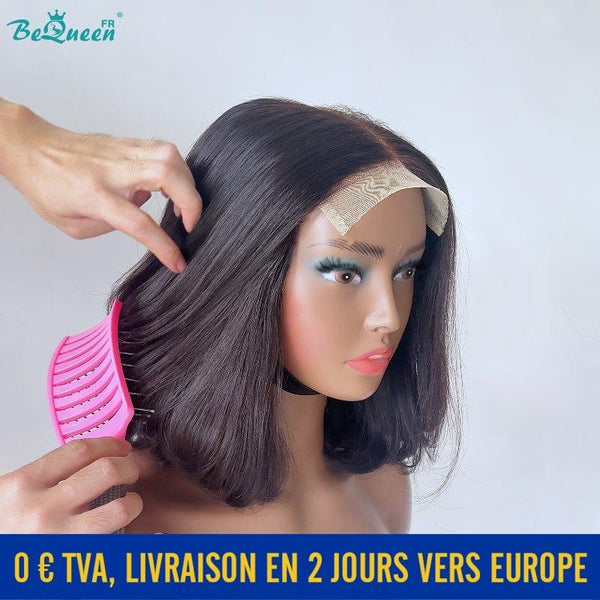 BeQueen “Elliot” Perruque Bob avec Lace Closure 5X5 En France