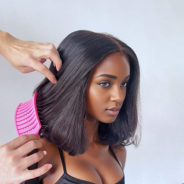 BeQueen “Elliot” Perruque Bob avec Lace Closure 5X5 En France