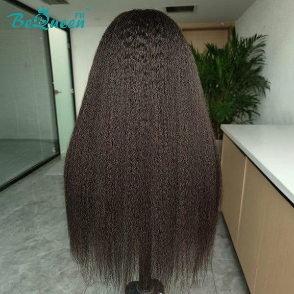 BeQueen "Iwa" Custom Wig Long Kinky Straight Ready to Wear Glueless 13X6 CRAZY Low Price