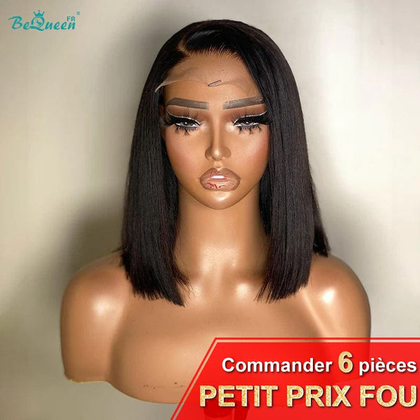 BeQueen Perruque “Sonia” en Closure Bob Petit Prix FOU