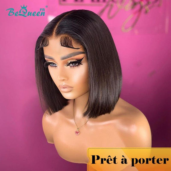 BeQueen "Sonia" Custom Bob Straight Wig Ready to Wear Glueless 4X4 CRAZY Low Price