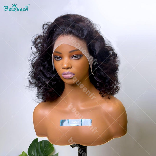 BeQueen “Wanda” Perruque Bob Bouncy Curly avec Lace Frontale