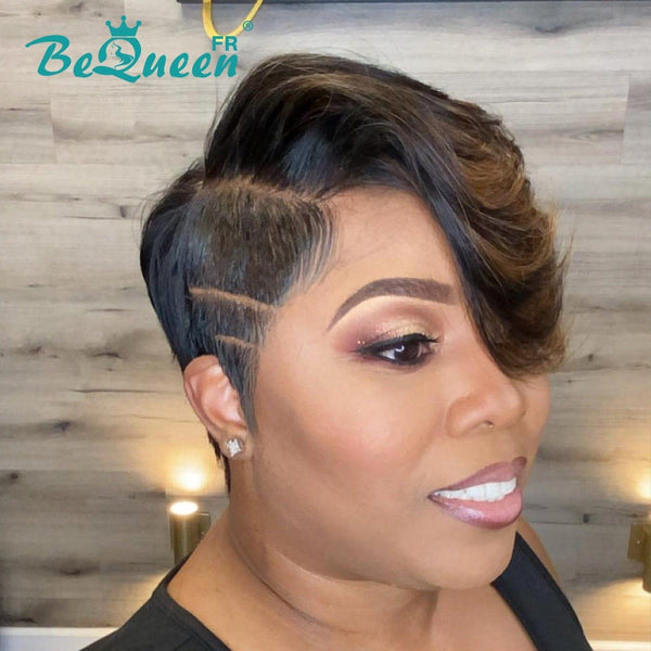 BeQueen "Jake" Short Straight Pixie Wigs