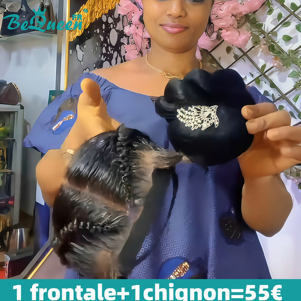 BEQUEEN 2 PERRUQUES COMBO NO.345