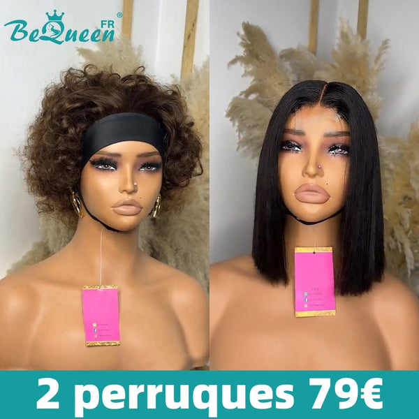 BEQUEEN 2 PERRUQUES COMBO NO.347