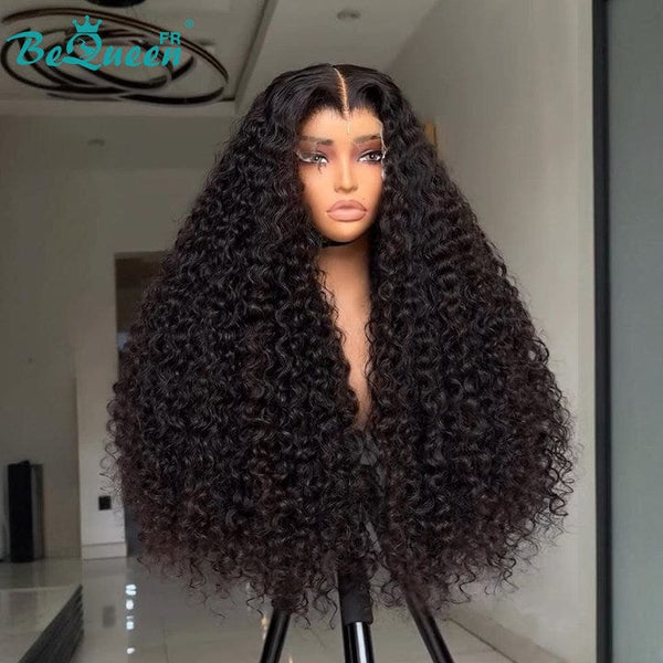 BeQueen "Alice" Perruque Longue Curly Wave avec Lace Frontale 13X4 Moitié prix 3 différent longueurs