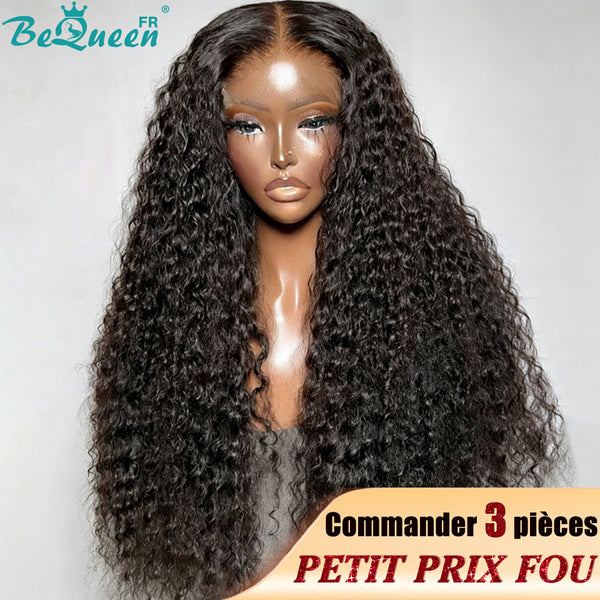 BeQueen “Alice” Perruque Longue Curly Wave avec Lace Closure Petit Prix FOU
