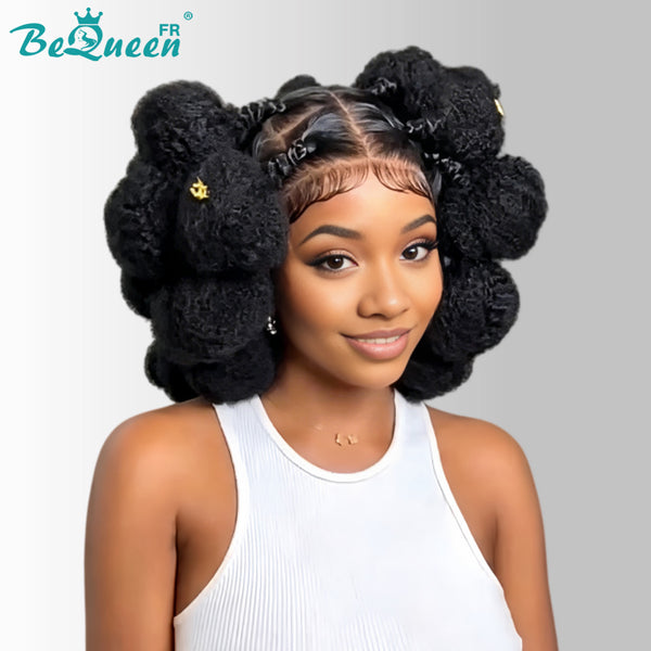 BeQueen “Lusi" Perruque avec Tresse Full lace