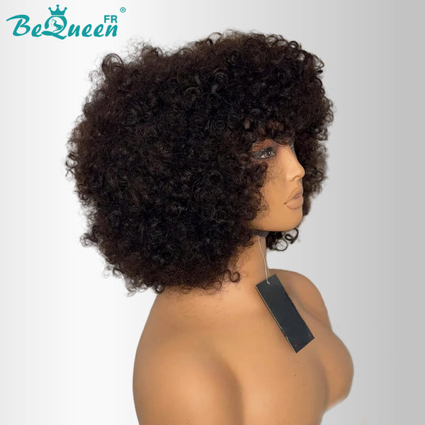 BeQueen "Addi" Perruque Bob Afro Curly Sans colle perruque naturelle style 2