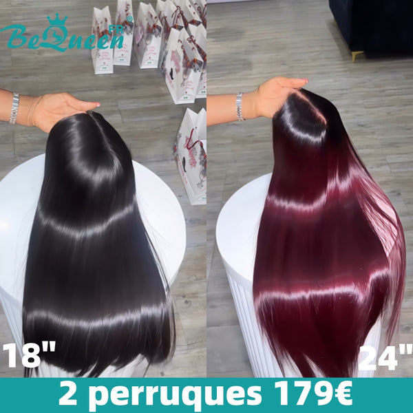 BEQUEEN 2 PERRUQUES COMBO NO.453