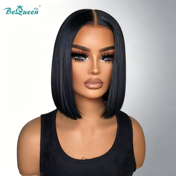 BeQueen Perruque Bob "Sonia" Lisse en Closure 2x6 100% vienamiens donné par 1 personne