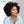 BeQueen “Sopa” Perücke Bob schwarz mit Lace-Front Kinky Curly ohne Kleber