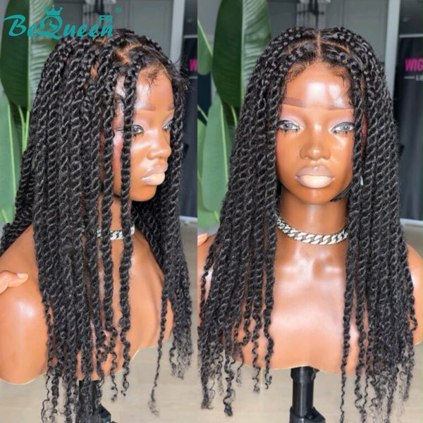 BeQueen “Ophara" Perruque avec Tresse avec pleine Lace style 12