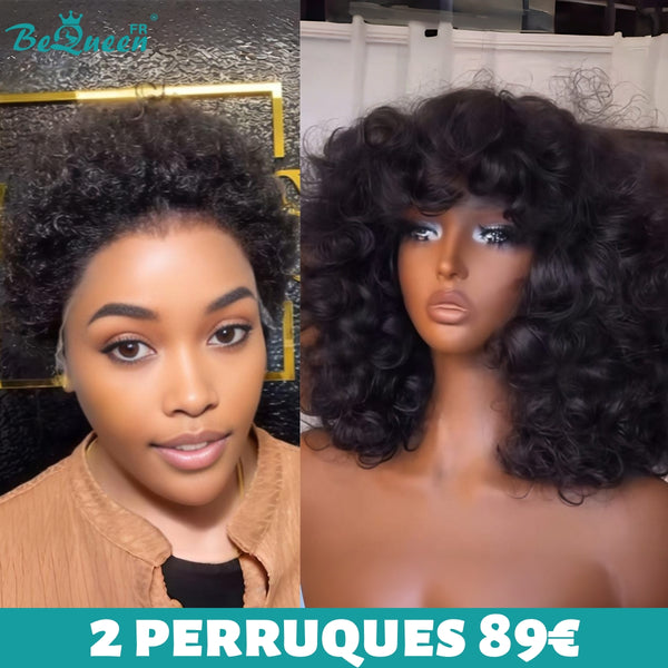 BEQUEEN 2 PERRUQUES COMBO NO.529