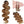 BeQueen Tissage Extensions de Cheveux Feather marron mix miel Body wave 100% cheveux humains