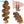 BeQueen Tissage Extensions de Cheveux Feather marron mix miel Body wave 100% cheveux humains