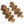 BeQueen Tissage Extensions de Cheveux Feather marron mix miel Body wave 100% cheveux humains