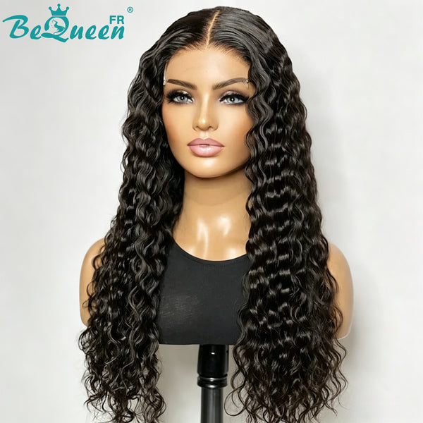 BeQueen “Jessie” Long Deep Wave Wig with Lace Closure CRAZY Low Price