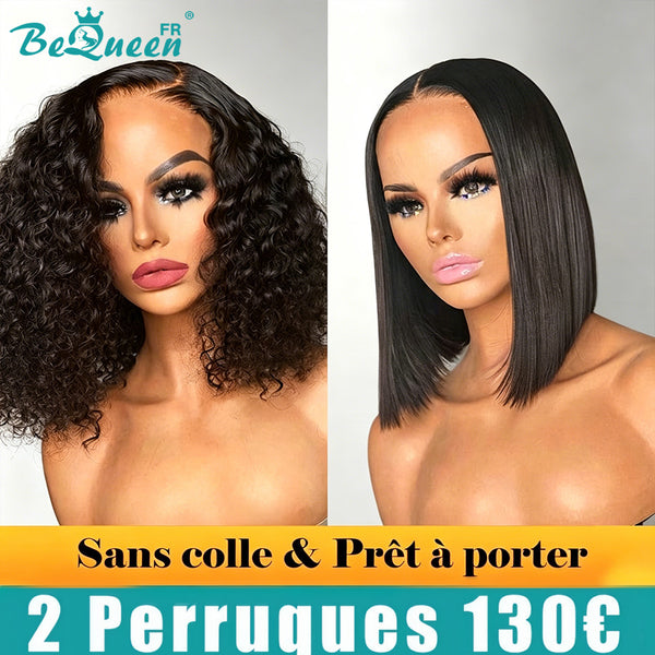 BEQUEEN 2 Perruque COMBO NO.179 Sans colle et Prêt à porter