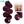 BeQueen Tissage Extensions de Cheveux Feather Rouge Bordeaux Body wave 100% cheveux humains