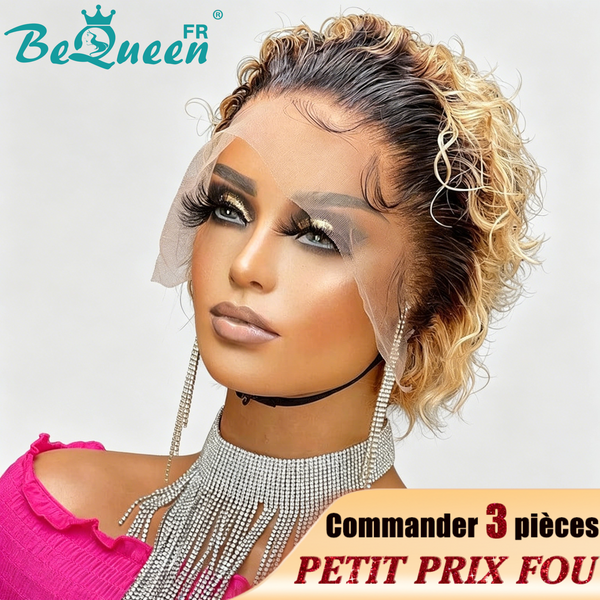 Bequeen “Coco” Wig Brown Root and Honey Crazy Low Price