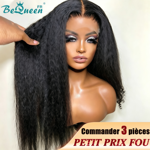 BeQueen Perruque “Iwa” en Closure Petit Prix FOU