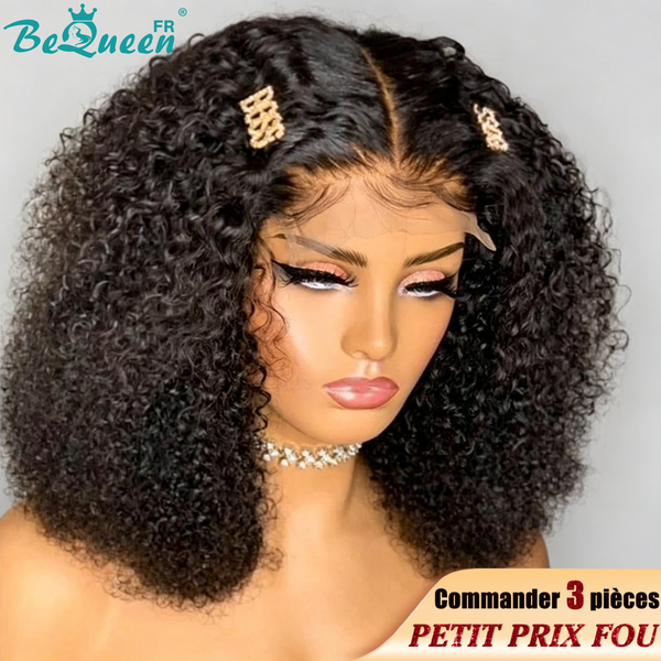 BeQueen Perruque “Pamela” en Closure Bob Petit Prix FOU