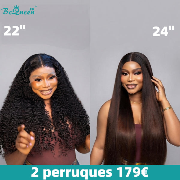 BEQUEEN 2 PERRUQUES COMBO NO.562