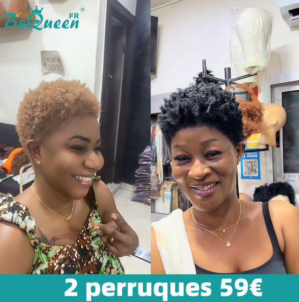 BEQUEEN 2 PERRUQUES COMBO NO.538