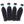 BeQueen Paquetes de Tejido de Ondas Profundas de Cabello Brasileño 100% Cabello Virgen 12A 