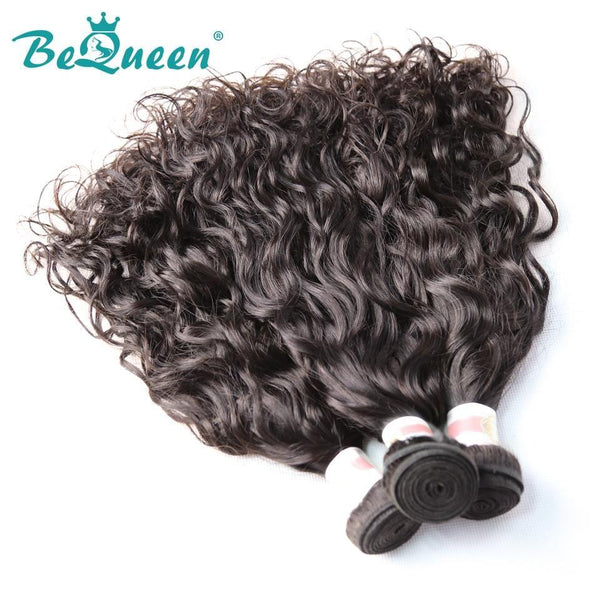 【Bequeen】10A Indian 100% Virgin Hair Water Wave Bundles 12-28 inches available - Bequeen Office Store
