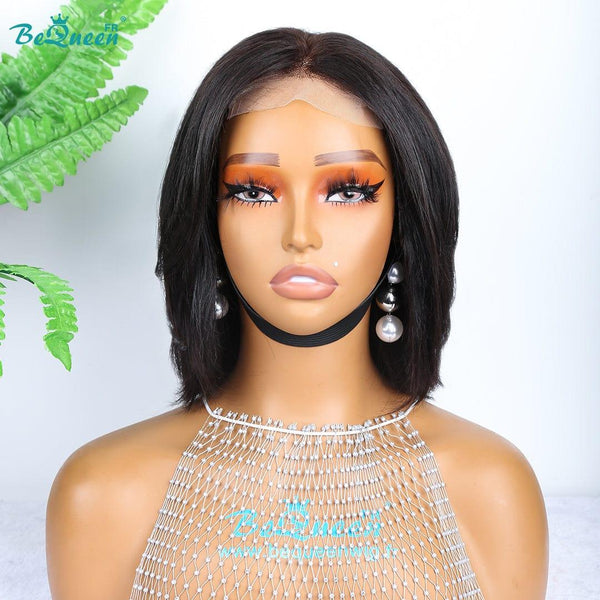 BeQueen „Svetlana“ Free Custom Exclusive Bob Straight Perücke 10 Zoll mit 5x5 Spitzenverschluss 