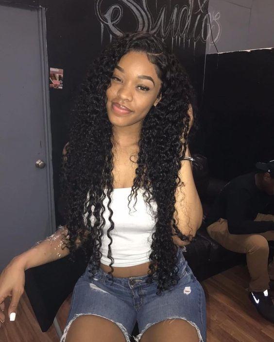 BeQueen Tissue Extensions Deep Wave Brazilian Hair 100% Virgin Hair Type 12A 