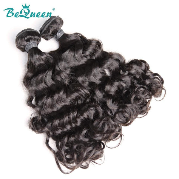 BeQueen Extensiones de Trenzado Ondas de Agua Cabello Brasileño 100% Cabello Virgen Tipo 8A 