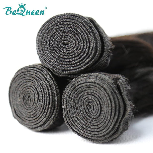BeQueen Extensiones de Trenzado Ondas de Agua Cabello Brasileño 100% Cabello Virgen Tipo 8A 