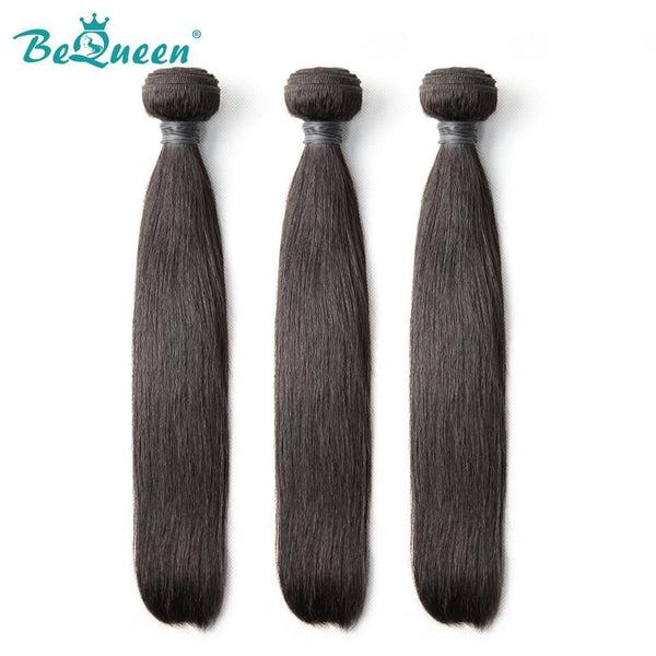 BeQueen Weaving Extensions Smooth Malaysian Hair 100% Virgin Hair Type 8A 