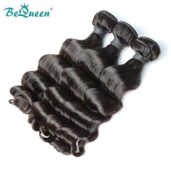 BeQueen Tissage Extensions Natural Wave Cheveux Malaisiens 100% Cheveux vierges de type 8A