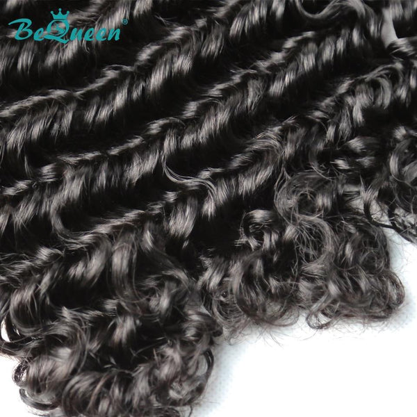 BeQueen Tissue Extensions Deep Wave Peruvian Hair 100% Virgin Hair Type 8A 