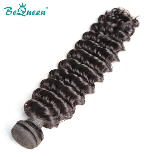 BeQueen Tissue Extensions Deep Wave Peruvian Hair 100% Virgin Hair Type 8A 
