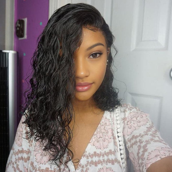 BeQueen Weave Water Wave Extensions, peruanisches Haar, 100 % reines Haar, Typ 8A 