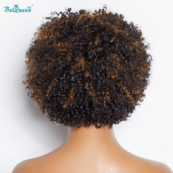 BeQueen 99 € = 2 „Bunny“ Pixie Curly Short Hair Perücken 