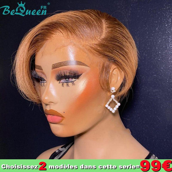 BeQueen 99€=2 perucas Perícia "Betty" Marrom