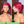 BeQueen €99=2 wigs “Marie” wig Burgundy red