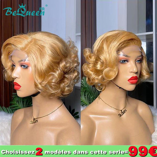 BeQueen 99€=2 perruques "Simone" Perruque Miel