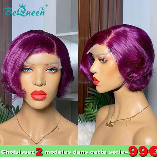 BeQueen €99=2 “Simone” wigs Purple Wig