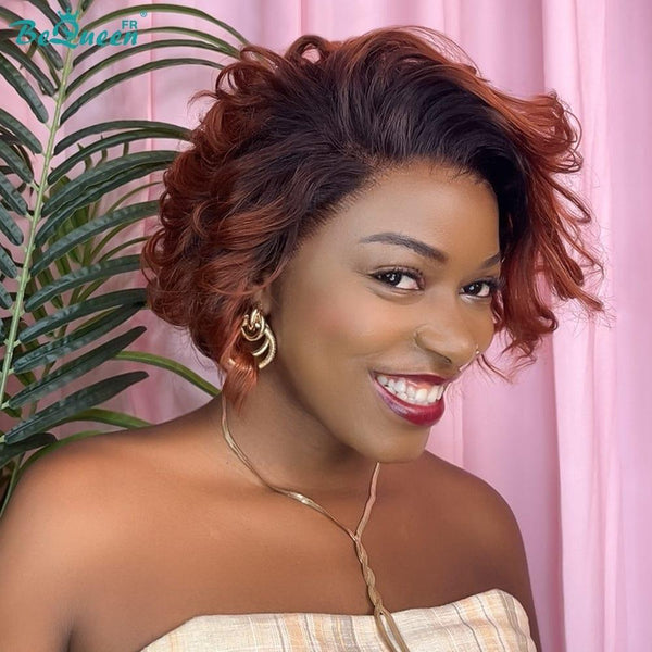 BeQueen €179=3 “Miki” wigs Glueless Pixie Wig