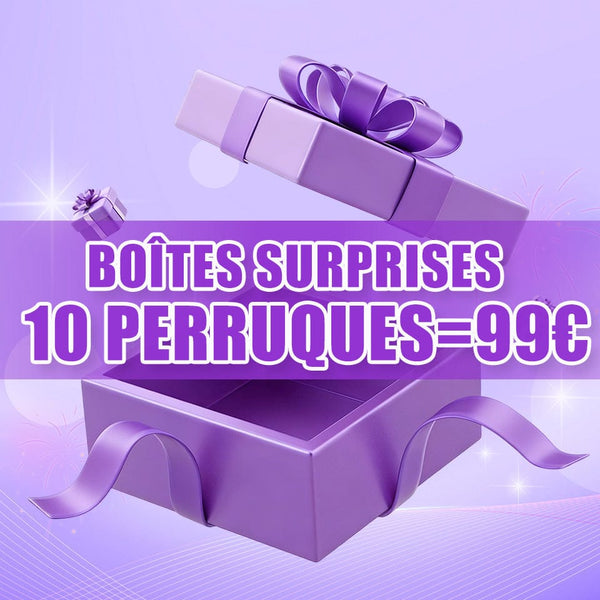 Bequeen boîte surprise: 10 Perruques = 99€