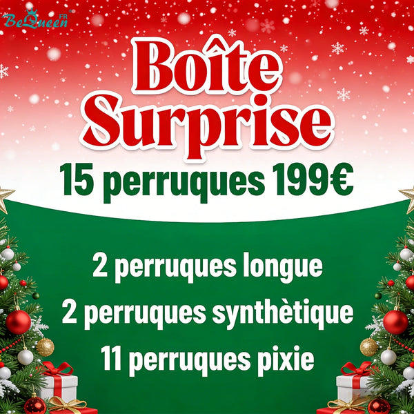 Bequeen caixa surpresa: 16 Perucas = 199€