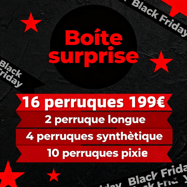 Bequeen boîte surprise: 16 Perruques = 199€